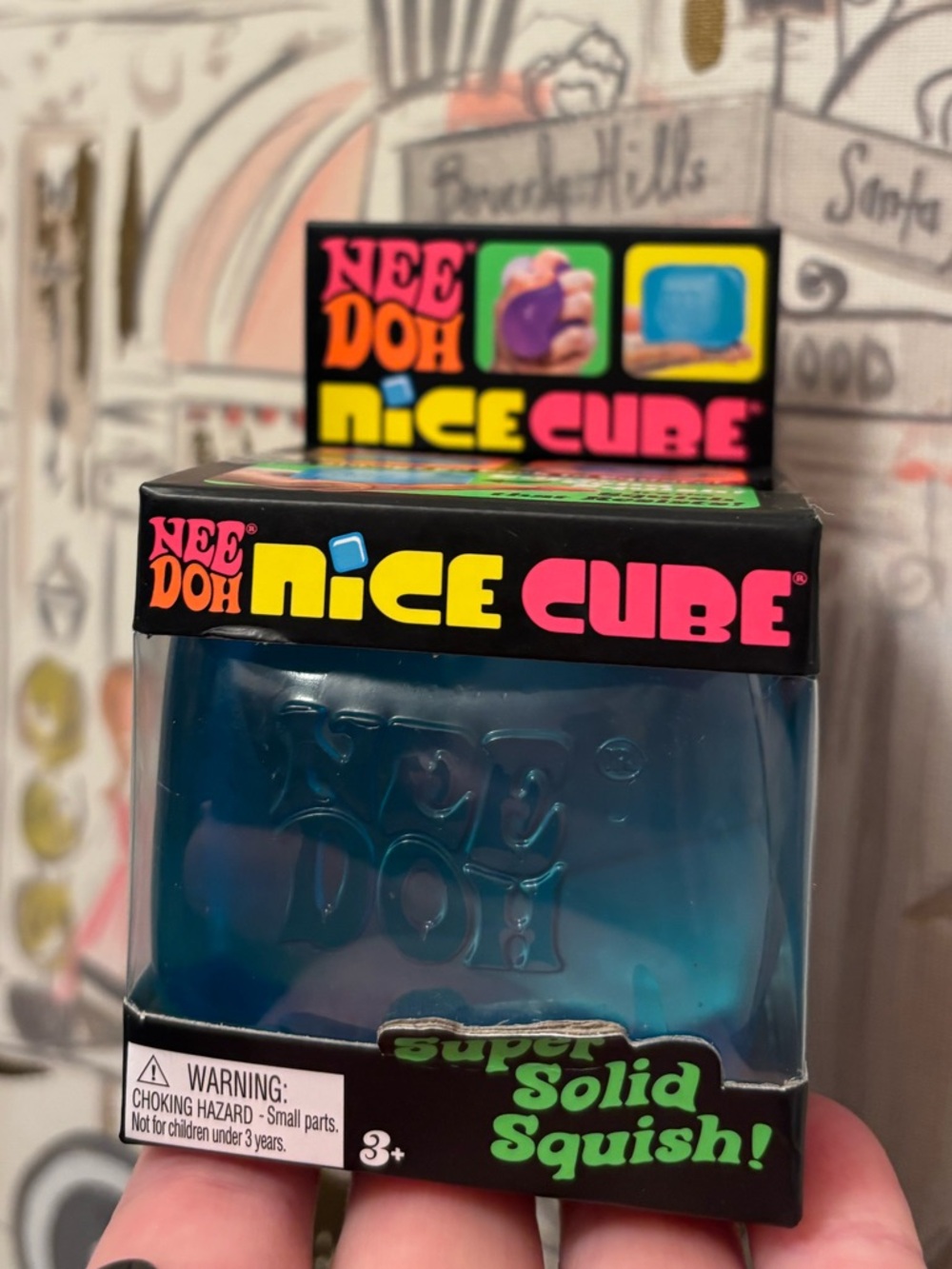 NeeDoh Nice Cube Solid Squish Toy Authentic brand new